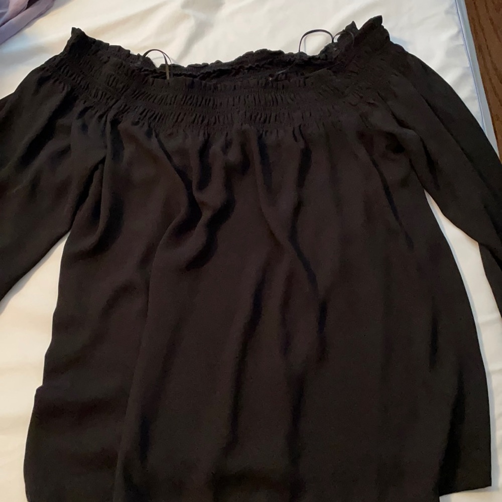Off the shoulder shirt
